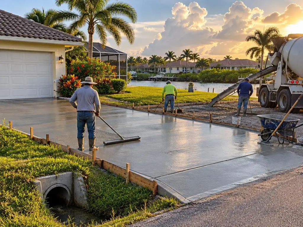 Concrete Driveways in Port St. Lucie, FL